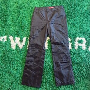 UNIONBAY Cargo Pants Womens Size 7 Black Nylon Polyester Utility Pockets